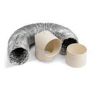 lot 6 image: Everbilt 4 in. x 8 ft. Dryer to Duct Connector Kit