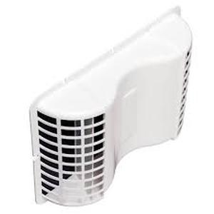 lot 9 image: Everbilt 6 in. Louvered Exhaust Hood in White