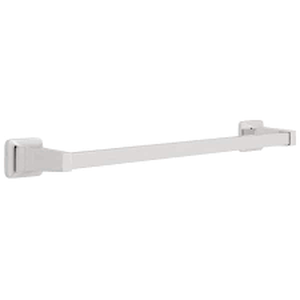 lot 119 image: Set of 3 Franklin Brass Futura Towel Bar, Toilet Paper Holder, & Towel Ring
