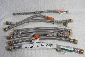 lot 43 image: Lot of 9 Everbilt Water Heater Supply Lines 34