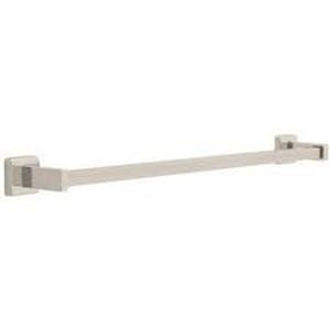 lot 120 image: Set of 2 Franklin Brass Futura 24 in. Wall Mounted Towel Bar in Chrome & White