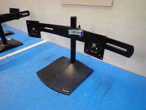 Dual Monitor Stand with mounting screws