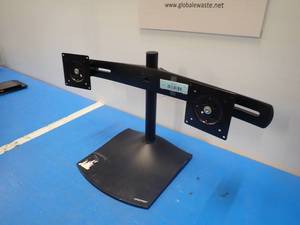 Dual Monitor Stand with mounting screws