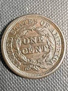 1846 US BRAIDED HAIR LARGE CENT