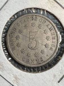 18832 US SHIELD NICKEL