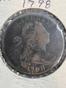 1798 US BRAIDED HAIR LARGE CENT