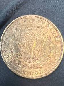 1889 US MORGAN SILVER DOLLAR