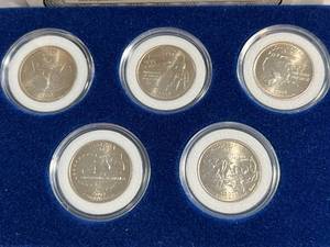 5 STATEHOOD QUARTER DOLLARS SPECIAL EDITION SET