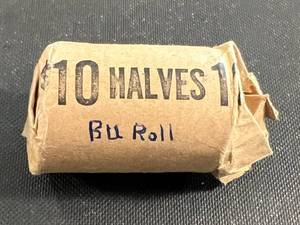 ROLL OF 20 US BU 1964 KENNEDY HALF DOLLARS