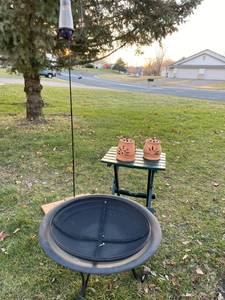 Small Self Standing Firepit Table