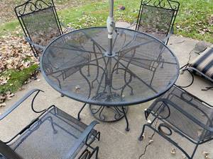 Outdoor Table and Chairs