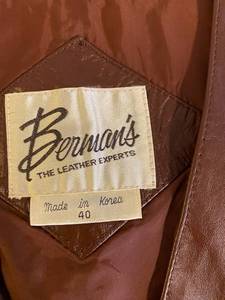 Vintage Leather Vest