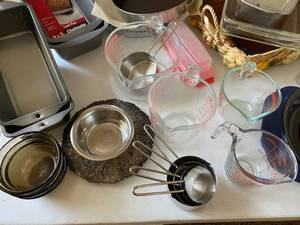 Baking Haul - Pans, Utensils, Pyrex Measuring Cups