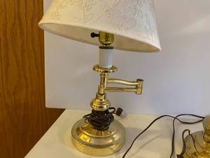 Three Brass Lamps