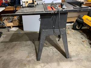 Craftsman Table Saw with Extra Woodsmith Fence