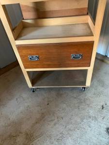Cabinet with 2 repurposed drawers