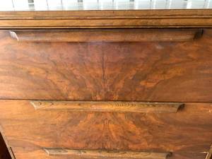 Midcentury Fingertip Pull Handled Dresser