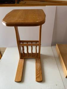 Matching Oak Side Tables