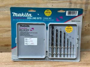 lot 31 image: MAKITA Ultrafast 7 Piece Drill Bit Set
