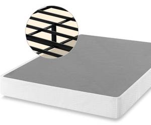 lot 81 image: Zinus 9 Inch Metal Smart Box Spring  Mattress Foundation  Strong Metal Frame  Easy Assembly, King
