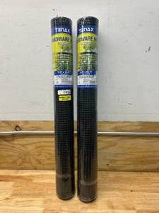 lot 91 image: TENAX Lot of 2 Rolls of- Hardware Net (3 x 15 ea)