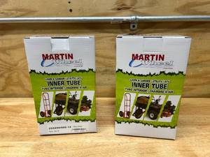lot 97 image: MARTIN WHEEL Lot of 2- Lawn & GardenUtilityATV Inner Tubes
