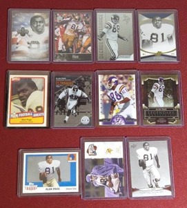 lot 23 image: (11) Alan Page Insert Cards