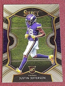 lot 104 image: 2020 Select Justin Jefferson Rookie Card