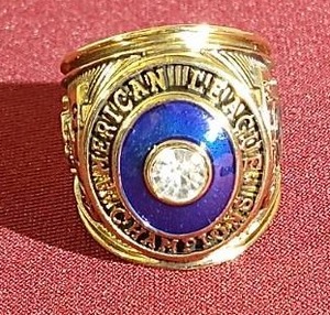 lot 175 image: 1965 Tony Oliva Replica American League Championship Ring