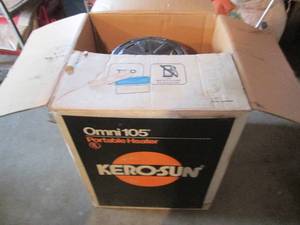 lot 112 image: Kero-Sun Onni-105 portable heater on original box