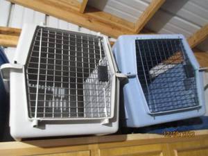 lot 66 image: (2) Mid size Portable pet Taxis