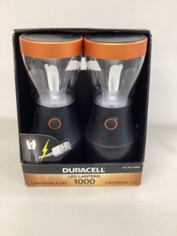 Duracell 1000 Lumen Lantern 2 Pack. new open box, #2 High End Short 3 Day  - Holiday / Seasonal / Christmas Decor / Gifts / Other Stuff 2 #Blessed  #Happy Holidaze