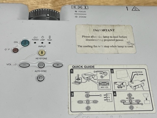 lot 13 image: Sharp PG-A10X Projector