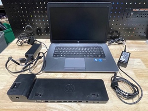 lot 34 image: HP Elitebook 850 G1 Laptop and Docking Station