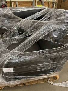 Furniture Corner Piece Black Leather customer return