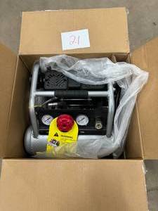 Husky 1 Gal. Portable Electric-Powered Silent Air Compressor