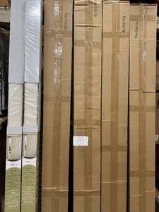 Lot of 5 cases New Design View Casa 3 12 Vertical Blinds - Lagoon Stripe, 78 x 84 2 units per case