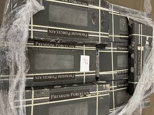 Pallet with 30 cases of MSI Metro Anthracite 12 in. x 24 in. Matte Porcelain Floor and Wall Tile (14 sq. ft.  case)