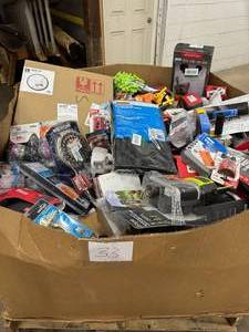 Gaylord withAssorted tools, accessories, door handles and misc hardware