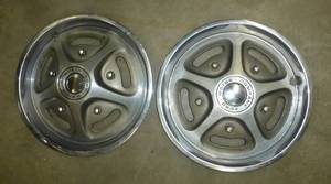 lot 98 image: 16 inch ford wheel covers