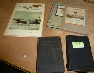 lot 124 image: Vintage and Antique books -  Home Remedies 1891 - Red Pony - Safe Methods of Business 1891