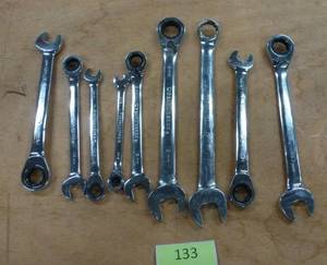 lot 133 image: Set of metric GearWrenches