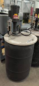 lot 141 image: barrel pump - gusher VER-S7D wBaldor motor