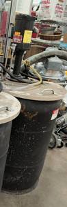 lot 142 image: barrel pump - gusher VER-S7D wBaldor motor