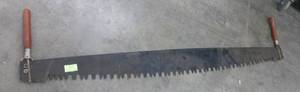 lot 169 image: Vintage 6 ft two-man saw