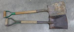 lot 181 image: 2 shovels and a 7 ft persuasion bar