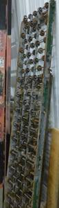 lot 237 image: Two pieces of skate roller conveyor 80x18 and 58x18