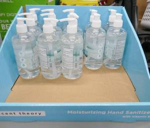 lot 268 image: 13 new bottles of hand sanitizer