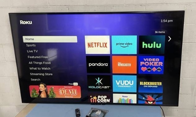 lot 1 image: Sharp LC-80LE661U Aquos Commercial Full HD 80 LED 1080p Smart TV  Television  Display  Monitor