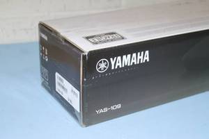 lot 21 image: Yamaha Wireless Bluetooth Low-Profile YAS-109 Sound Bar Soundbar w Built-in Subwoofers & Alexa